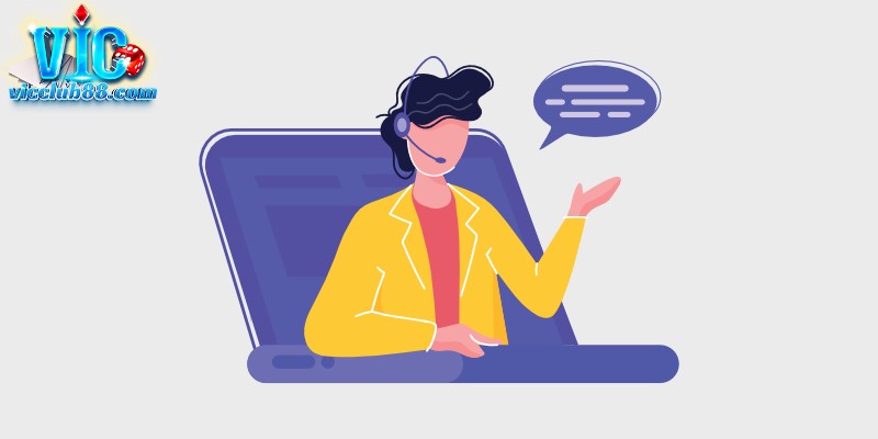 Dễ dàng liên hệ cổng game qua live chat