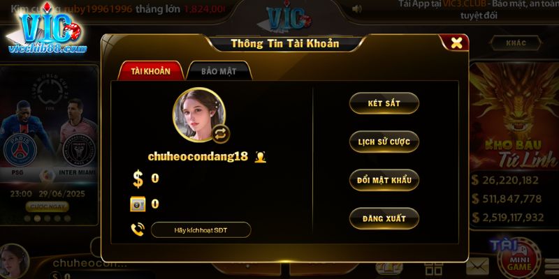 Điều khoản sử dụng về tài khoản luôn được ưu tiên xây dựng hàng đầu